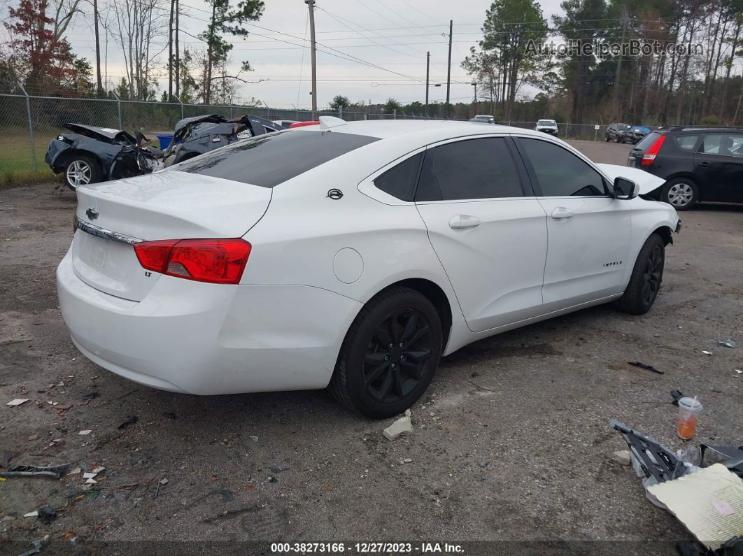 2017 Chevrolet Impala Lt White vin: 1G1105S36HU211659