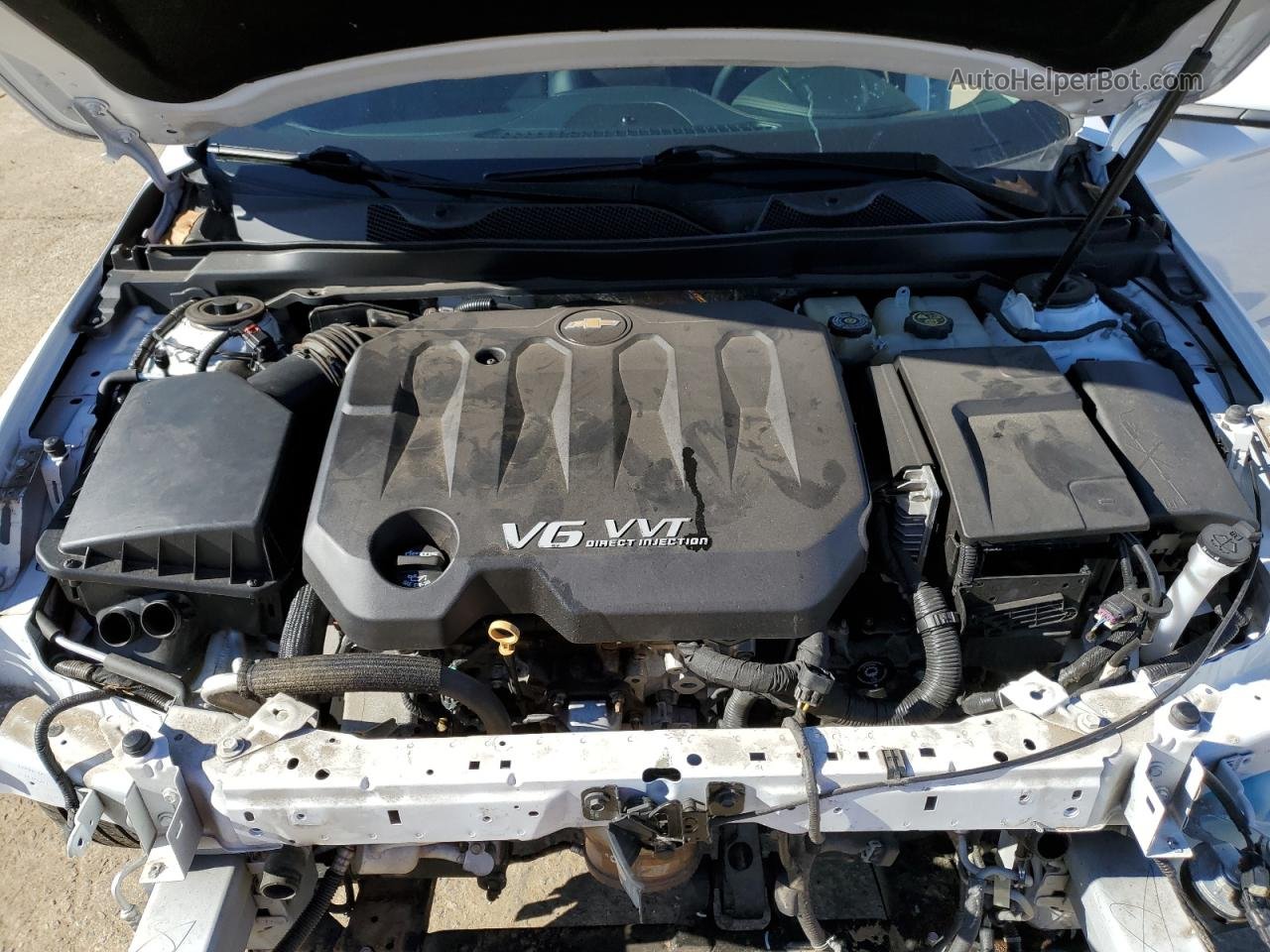 2017 Chevrolet Impala Lt Белый vin: 1G1105S37HU114681