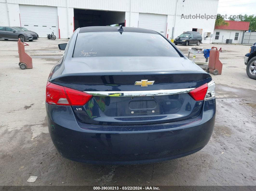 2017 Chevrolet Impala 1lt Blue vin: 1G1105S37HU168014