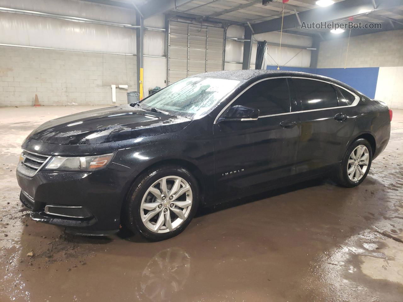 2017 Chevrolet Impala Lt Black vin: 1G1105S37HU191745