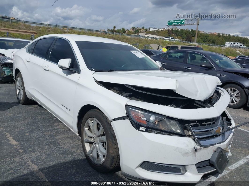 2017 Chevrolet Impala 1lt White vin: 1G1105S38HU118593