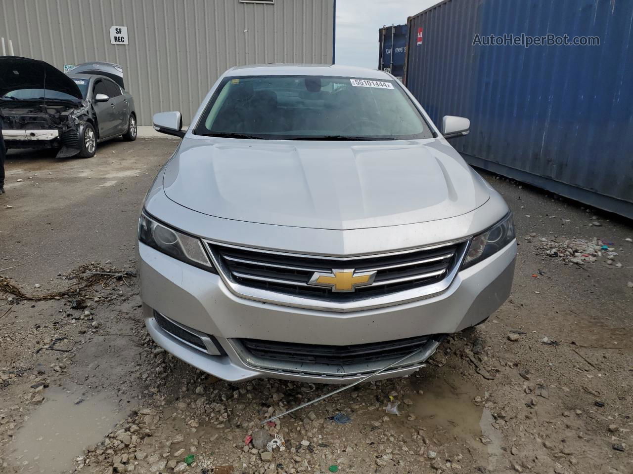 2017 Chevrolet Impala Lt Silver vin: 1G1105S38HU128461