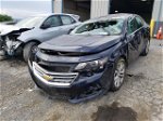 2017 Chevrolet Impala Lt Blue vin: 1G1105S38HU130310