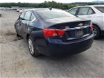 2017 Chevrolet Impala Lt Blue vin: 1G1105S38HU130310