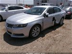 2017 Chevrolet Impala Lt Silver vin: 1G1105S38HU131215