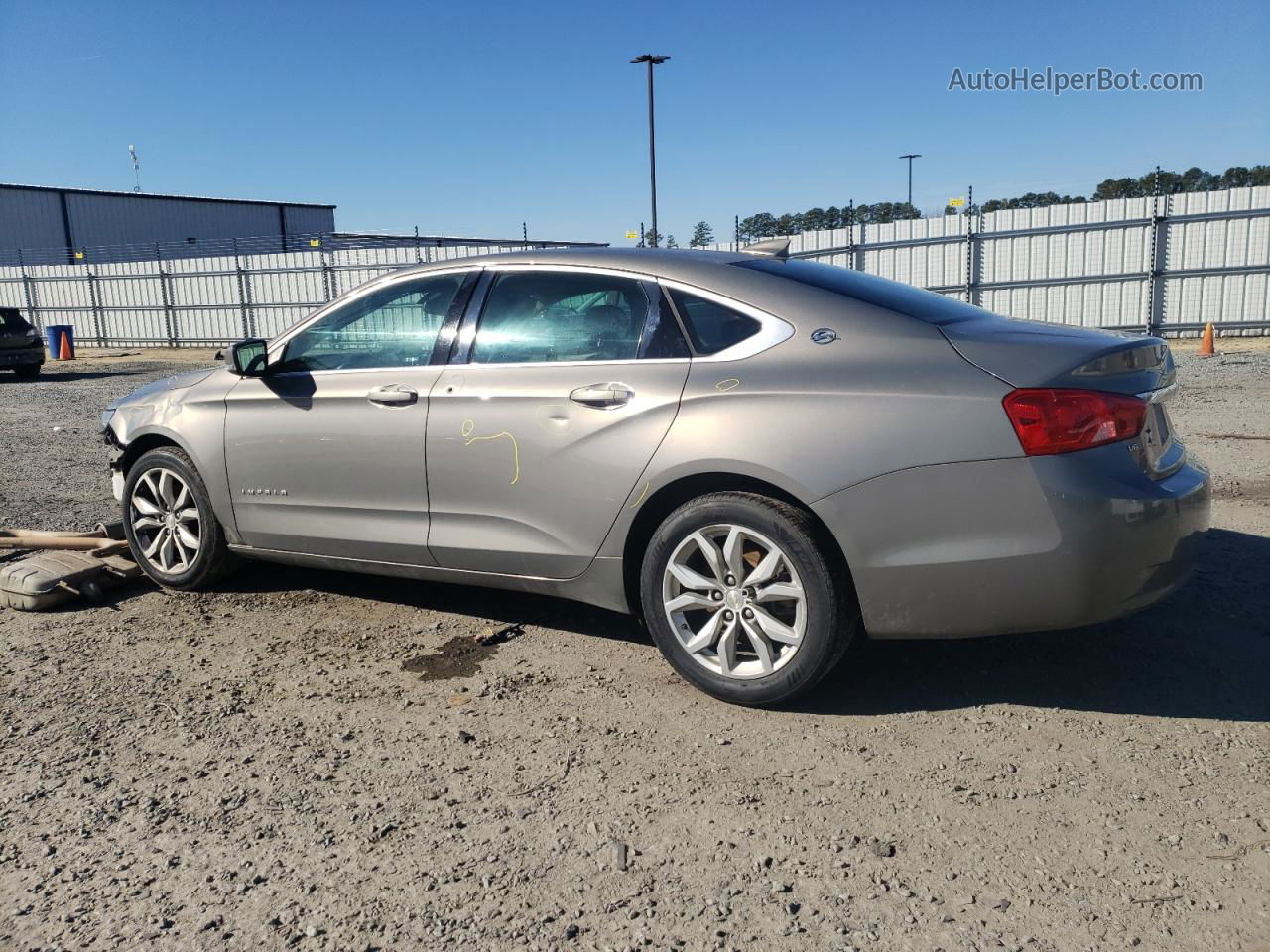 2017 Chevrolet Impala Lt Gray vin: 1G1105S38HU165221