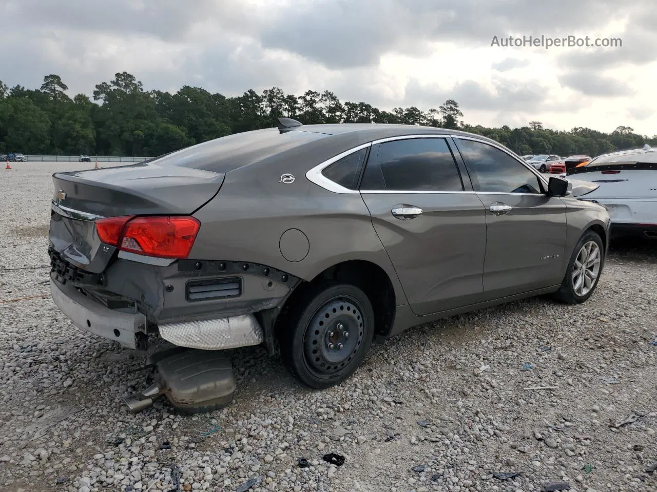 2017 Chevrolet Impala Lt Gray vin: 1G1105S38HU189101