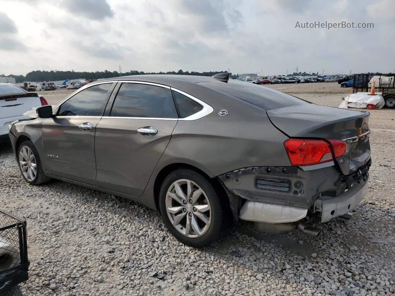 2017 Chevrolet Impala Lt Gray vin: 1G1105S38HU189101