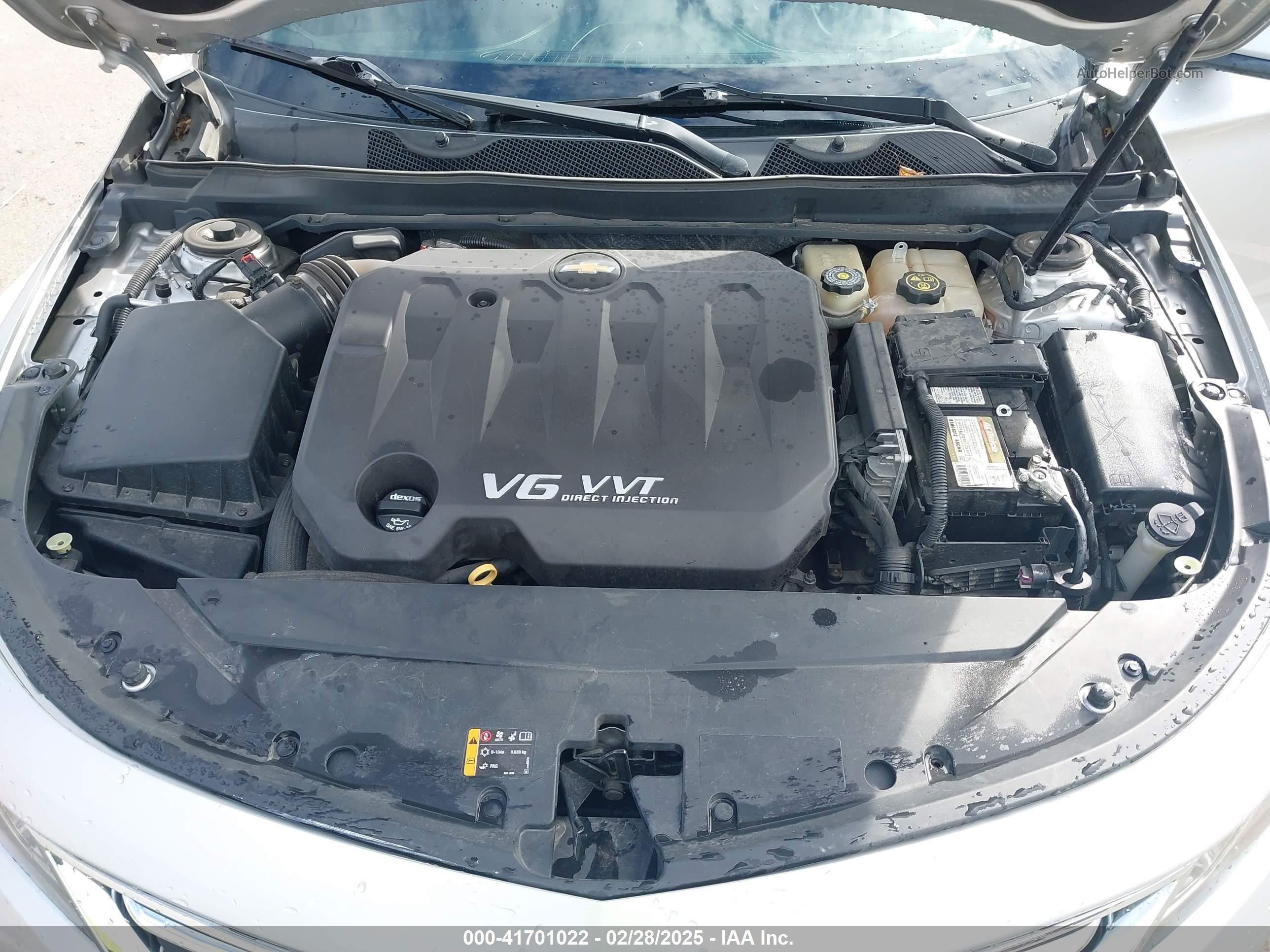 2017 Chevrolet Impala 1lt Gray vin: 1G1105S38HU194315