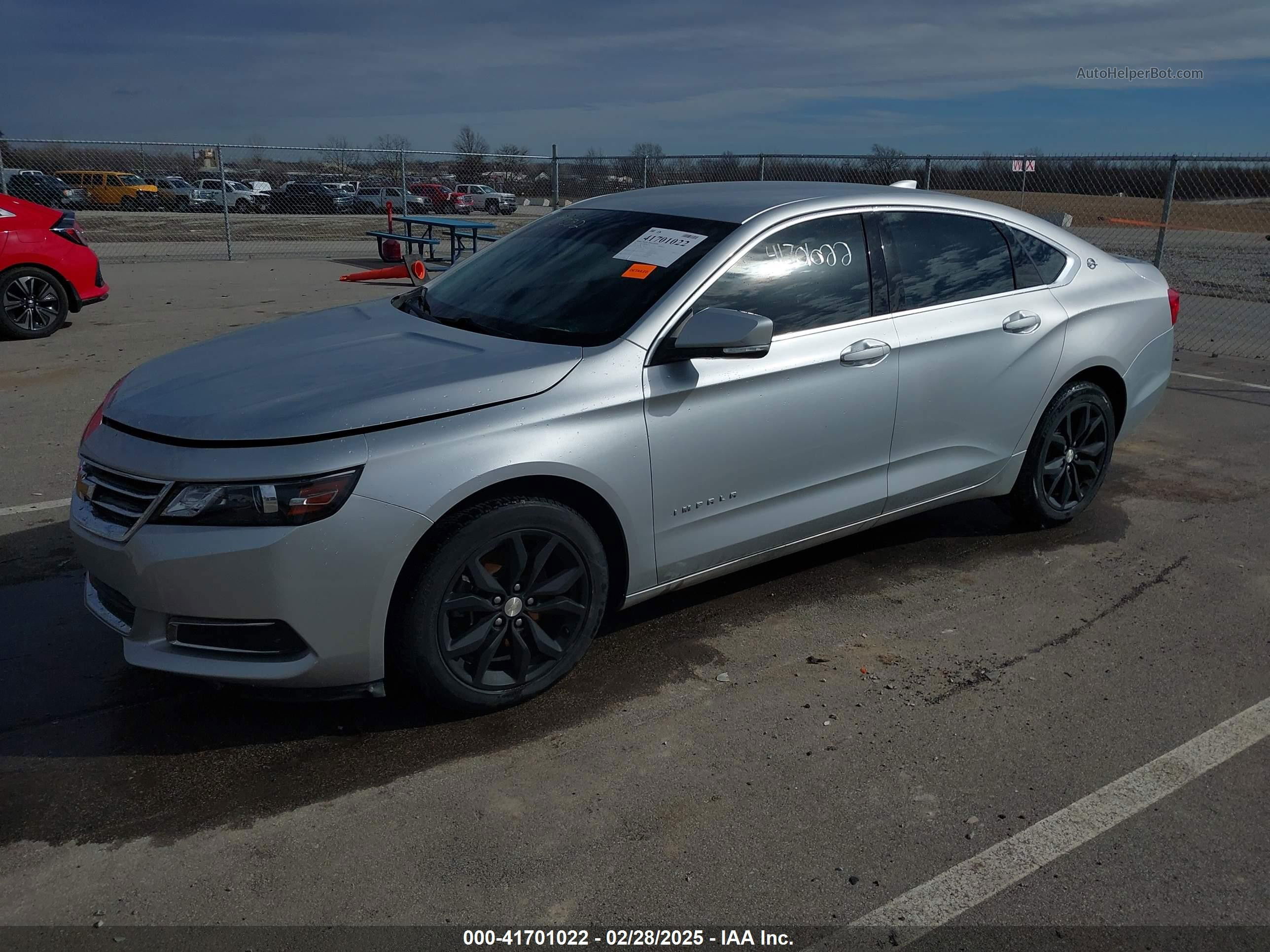 2017 Chevrolet Impala 1lt Gray vin: 1G1105S38HU194315