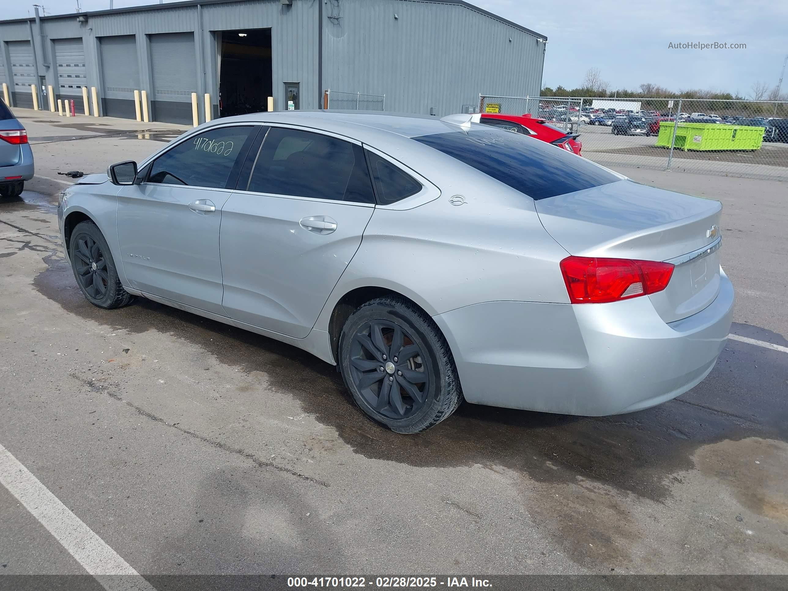 2017 Chevrolet Impala 1lt Gray vin: 1G1105S38HU194315