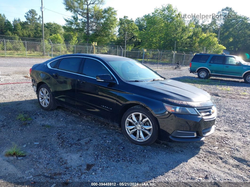 2017 Chevrolet Impala 1lt Black vin: 1G1105S38HU194430