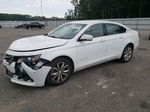 2017 Chevrolet Impala Lt White vin: 1G1105S38HU201201