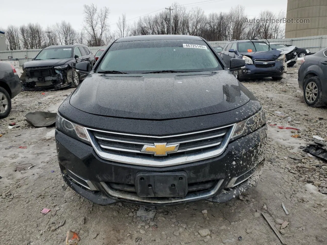 2017 Chevrolet Impala Lt Black vin: 1G1105S38HU201361