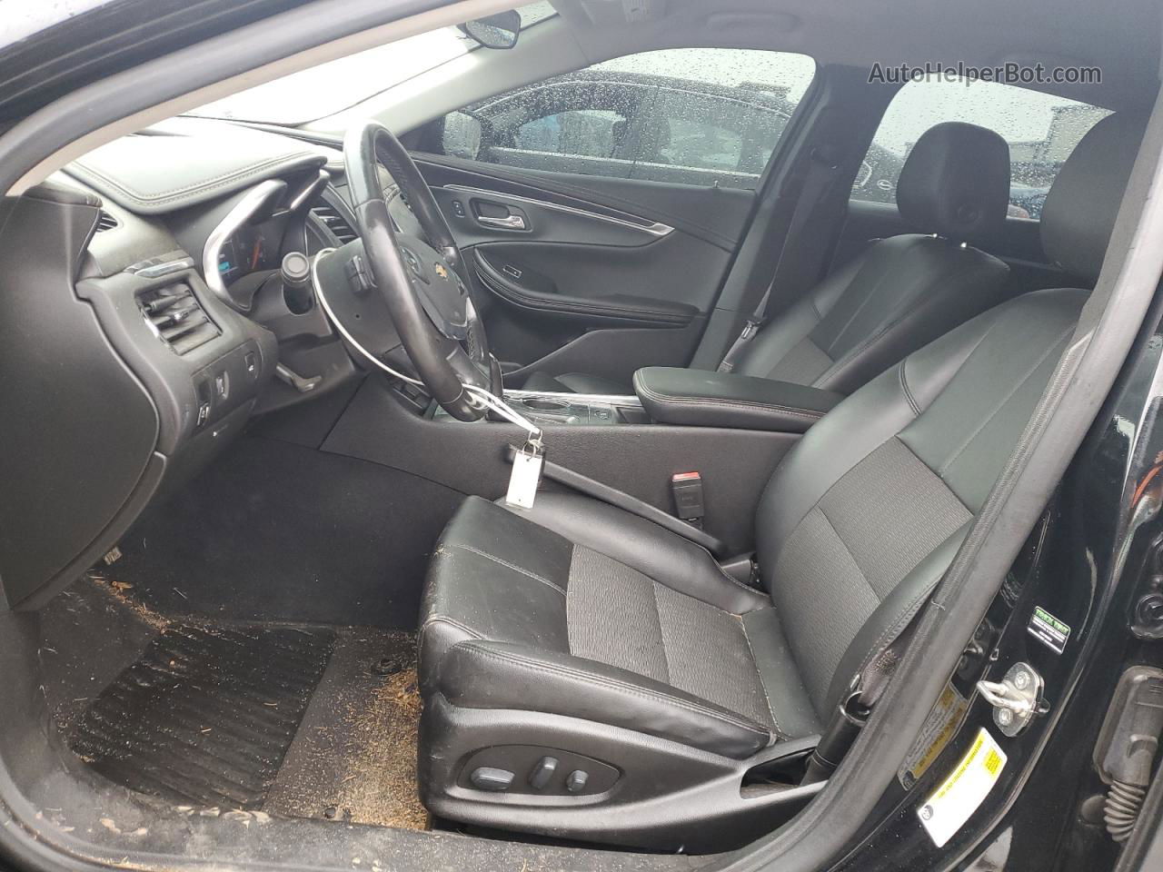2017 Chevrolet Impala Lt Black vin: 1G1105S38HU201361