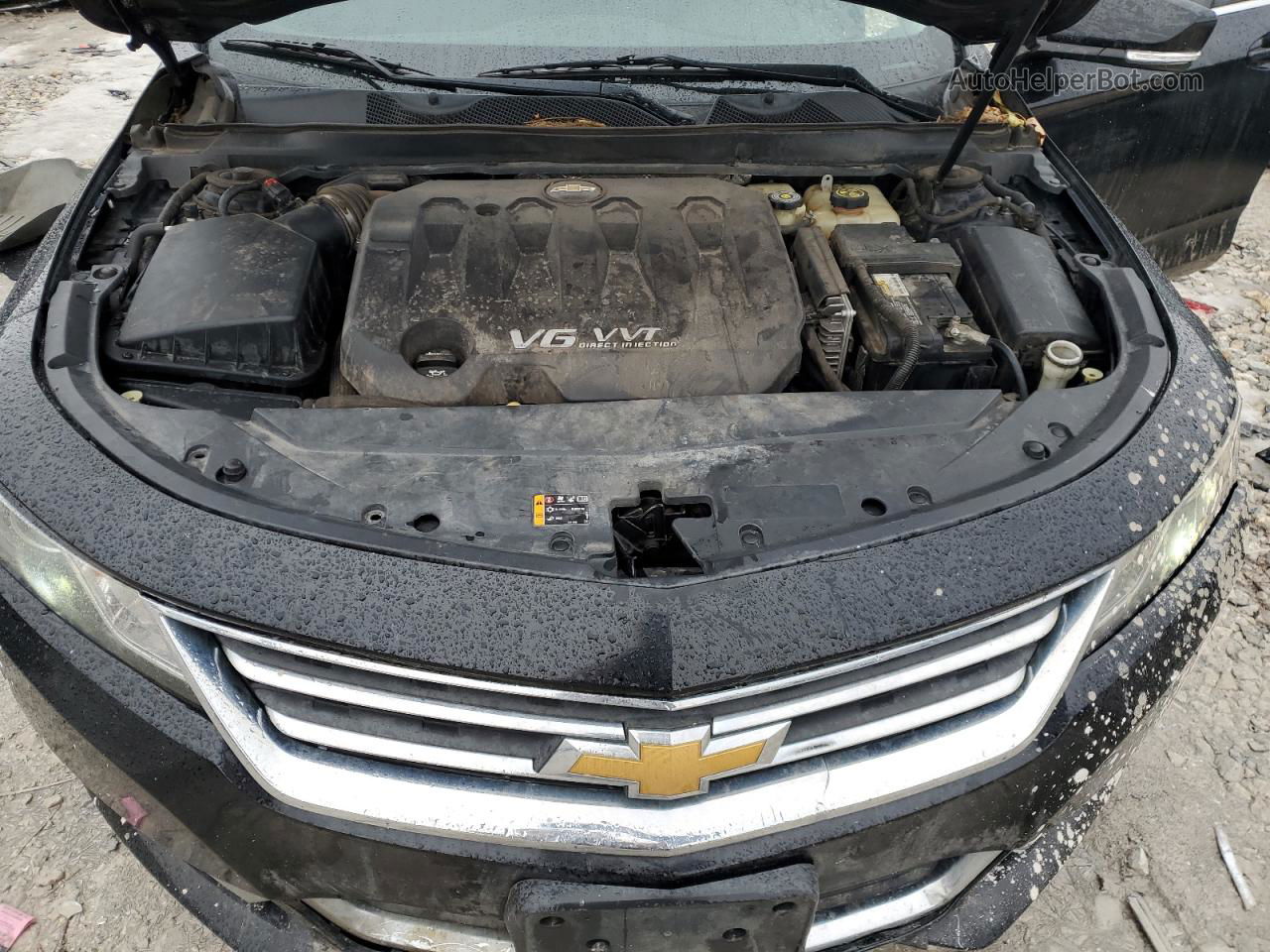 2017 Chevrolet Impala Lt Black vin: 1G1105S38HU201361