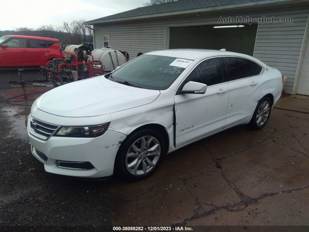 2017 Chevrolet Impala 1lt White vin: 1G1105S39HU152834