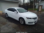 2017 Chevrolet Impala 1lt White vin: 1G1105S39HU152834