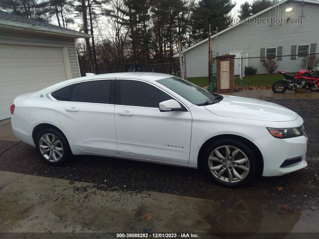 2017 Chevrolet Impala 1lt White vin: 1G1105S39HU152834