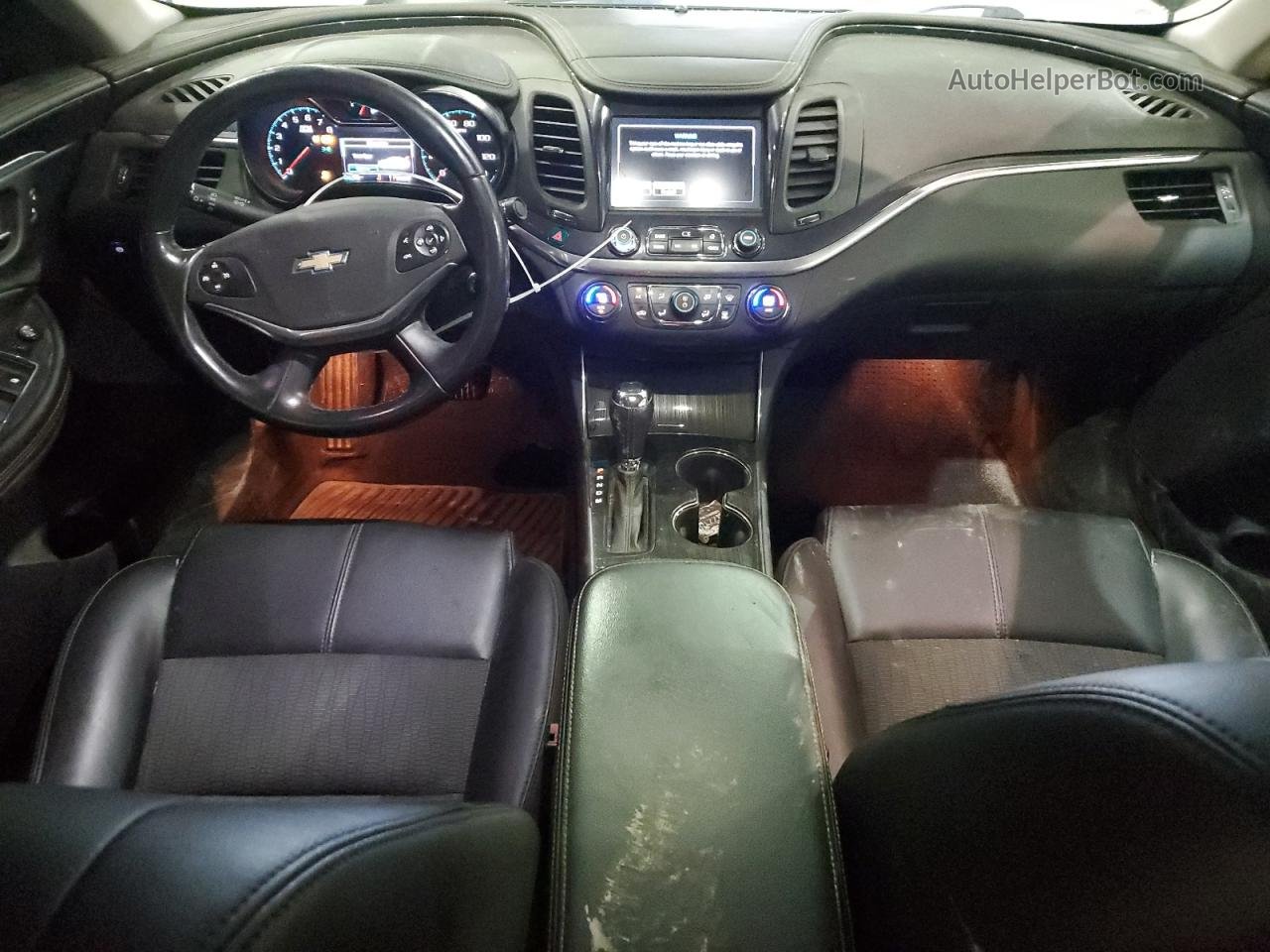 2017 Chevrolet Impala Lt Black vin: 1G1105S39HU172968