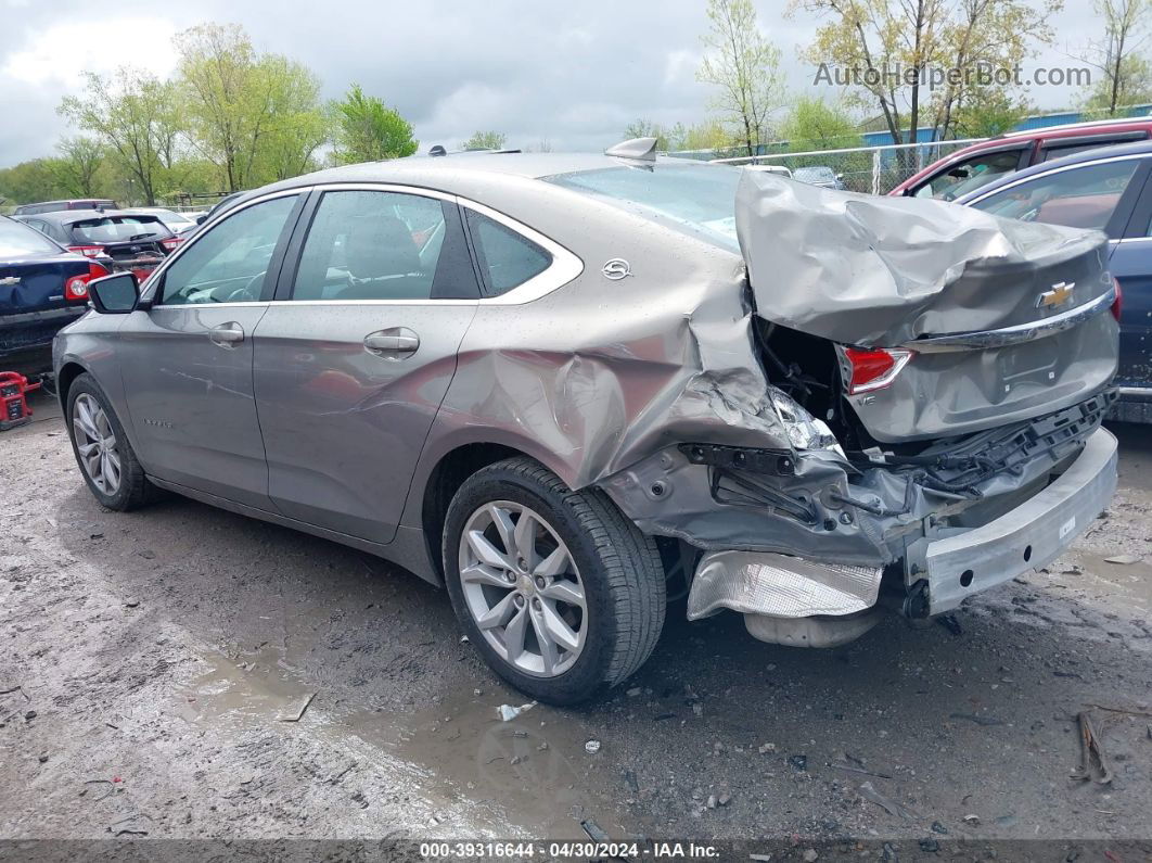 2017 Chevrolet Impala 1lt Gray vin: 1G1105S3XHU155404