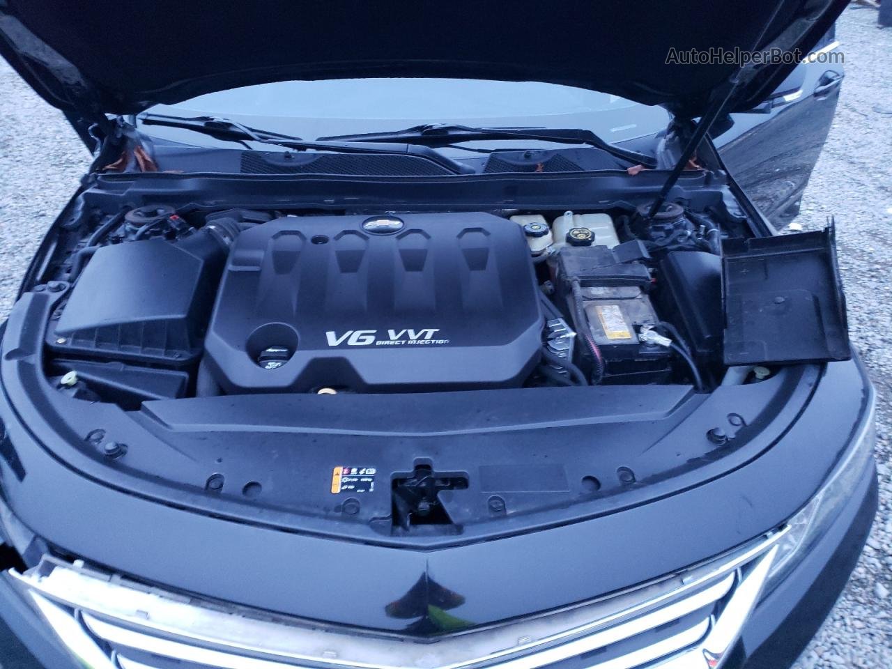 2017 Chevrolet Impala Lt Черный vin: 1G1105S3XHU185373