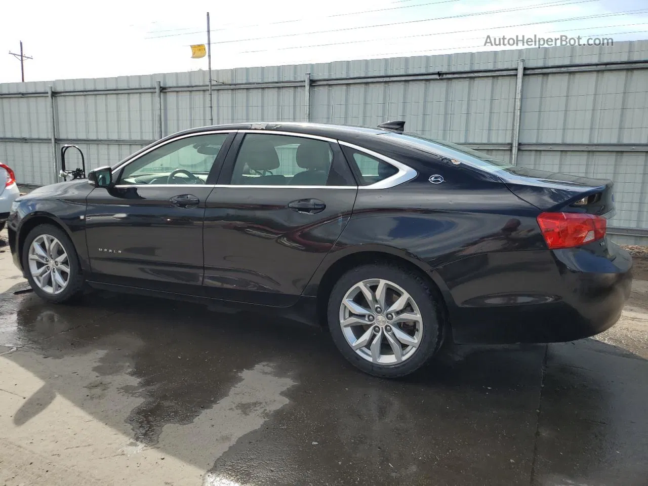 2017 Chevrolet Impala Lt Black vin: 1G1105S3XHU202298