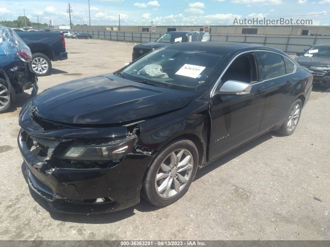 2017 Chevrolet Impala Lt Black vin: 1G1105SA0HU158682