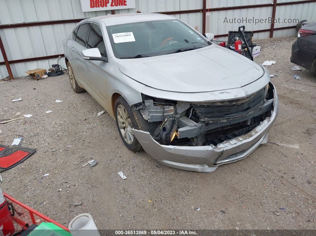 2017 Chevrolet Impala Lt Silver vin: 1G1105SA1HU144998