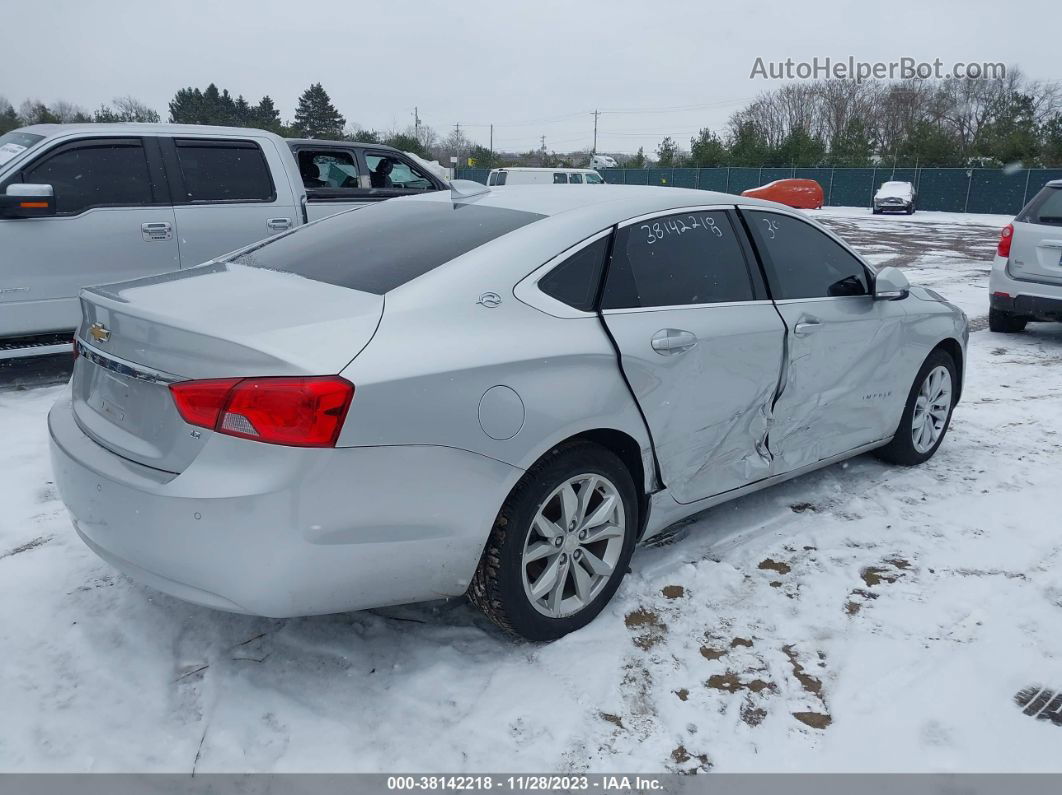 2017 Chevrolet Impala 1lt Серебряный vin: 1G1105SA1HU188015