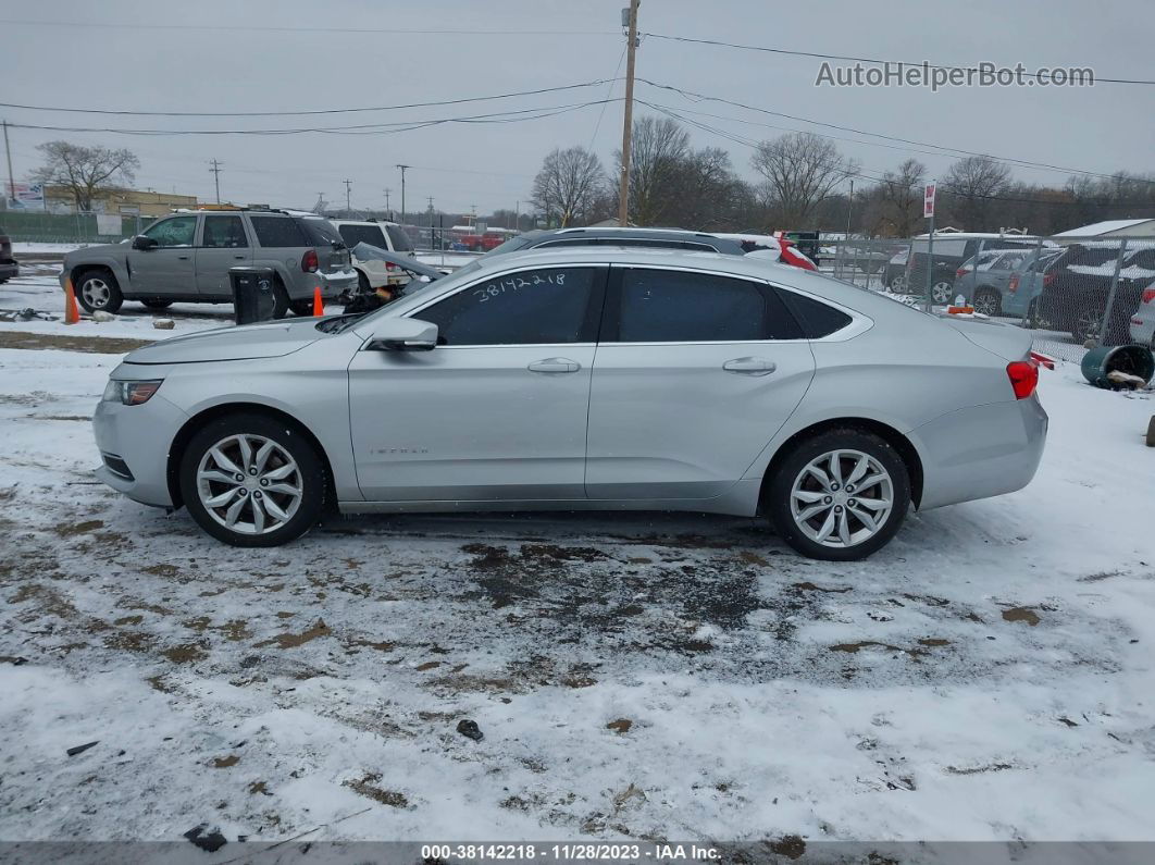 2017 Chevrolet Impala 1lt Серебряный vin: 1G1105SA1HU188015