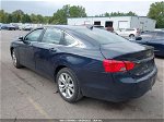 2017 Chevrolet Impala Lt Dark Blue vin: 1G1105SA1HU214855