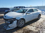 2017 Chevrolet Impala Lt White vin: 1G1105SA3HU171667