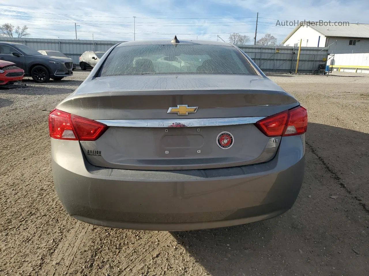 2017 Chevrolet Impala Lt Gray vin: 1G1105SA3HU196858