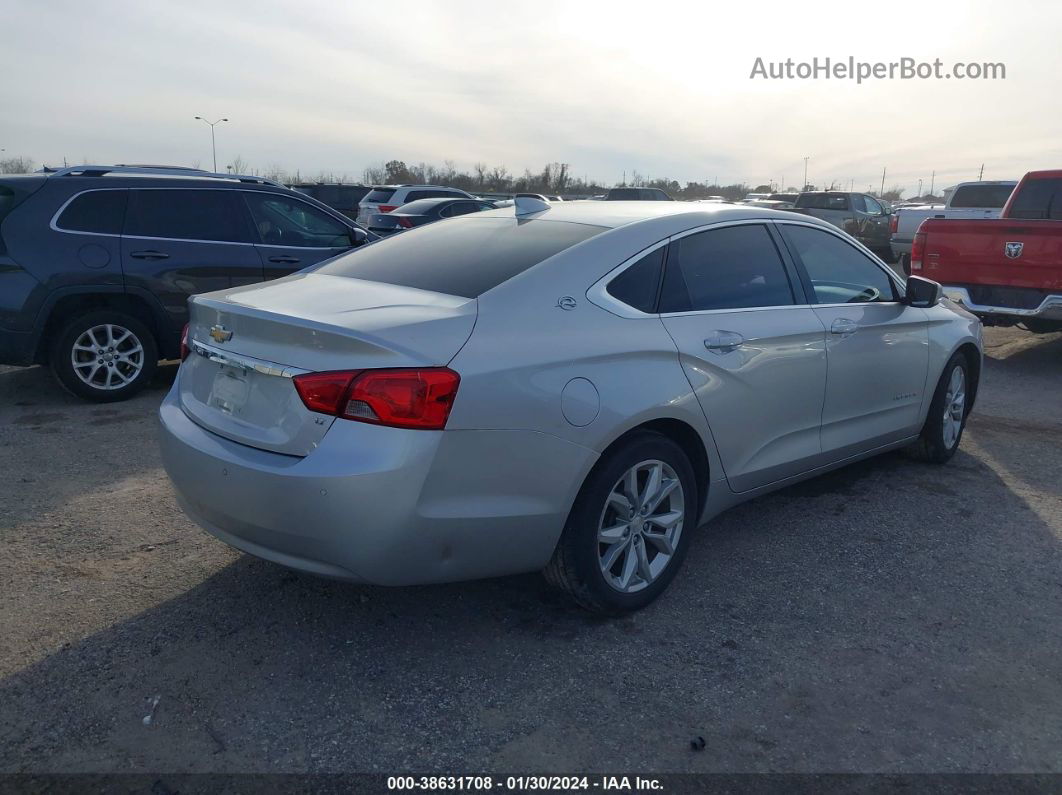 2017 Chevrolet Impala 1lt Серебряный vin: 1G1105SA4HU112742