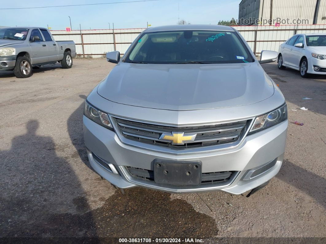 2017 Chevrolet Impala 1lt Серебряный vin: 1G1105SA4HU112742