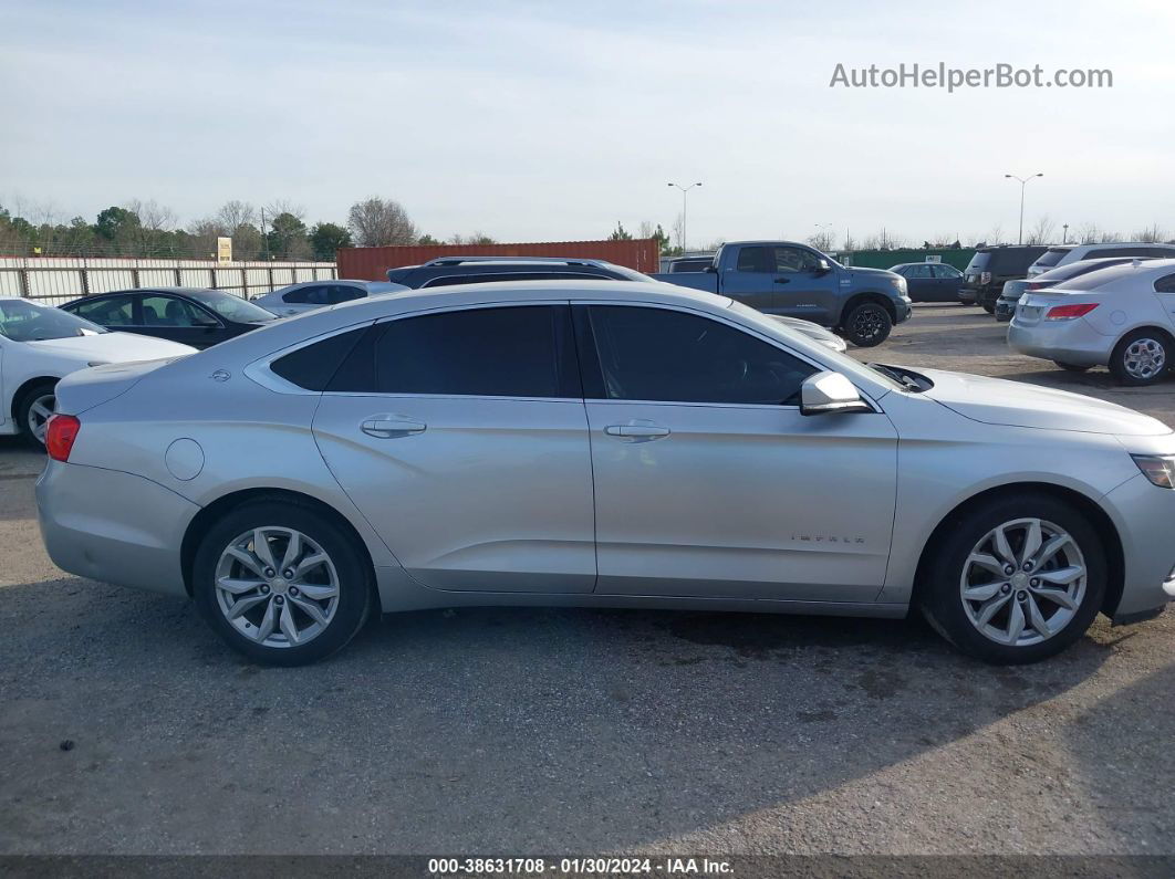 2017 Chevrolet Impala 1lt Серебряный vin: 1G1105SA4HU112742