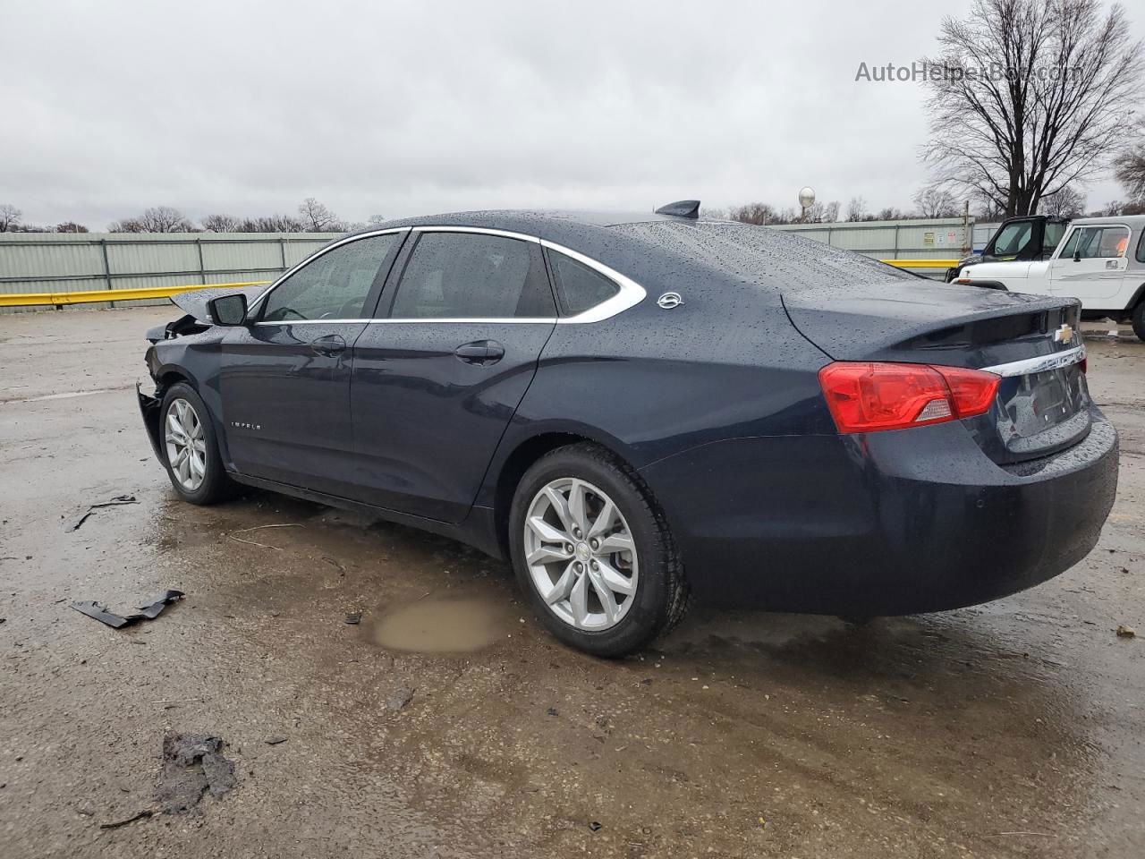 2017 Chevrolet Impala Lt Синий vin: 1G1105SA4HU152464