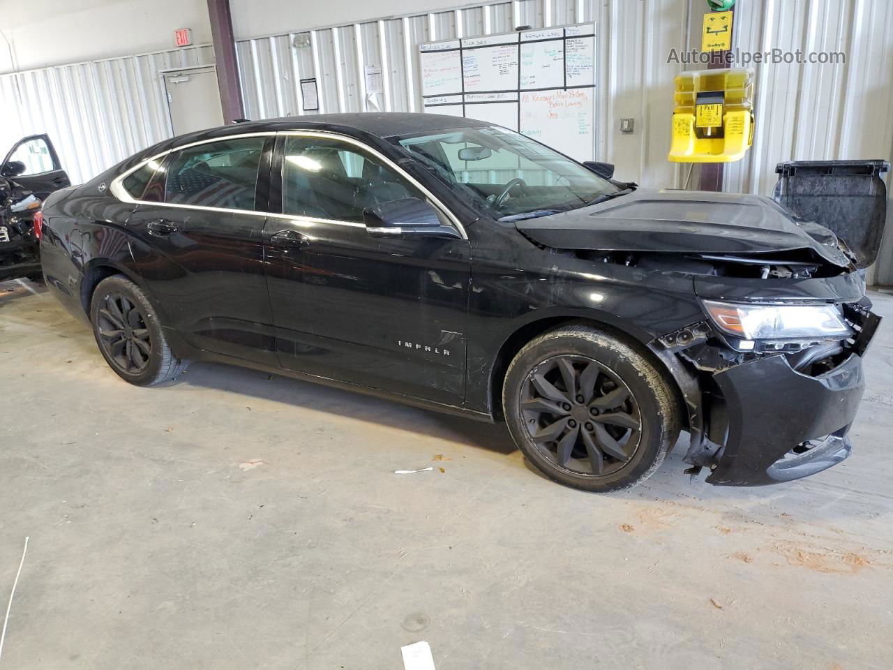 2017 Chevrolet Impala Lt Black vin: 1G1105SA6HU160632