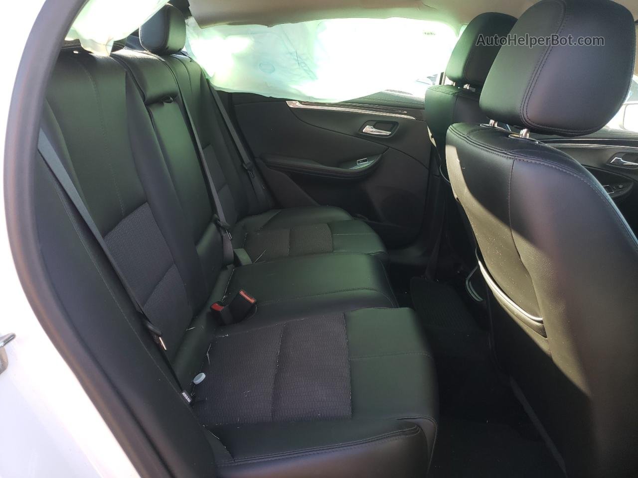 2017 Chevrolet Impala Lt White vin: 1G1105SA6HU180072