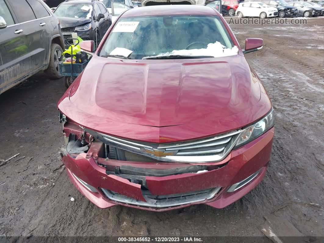 2017 Chevrolet Impala 1lt Бордовый vin: 1G1105SA8HU143217