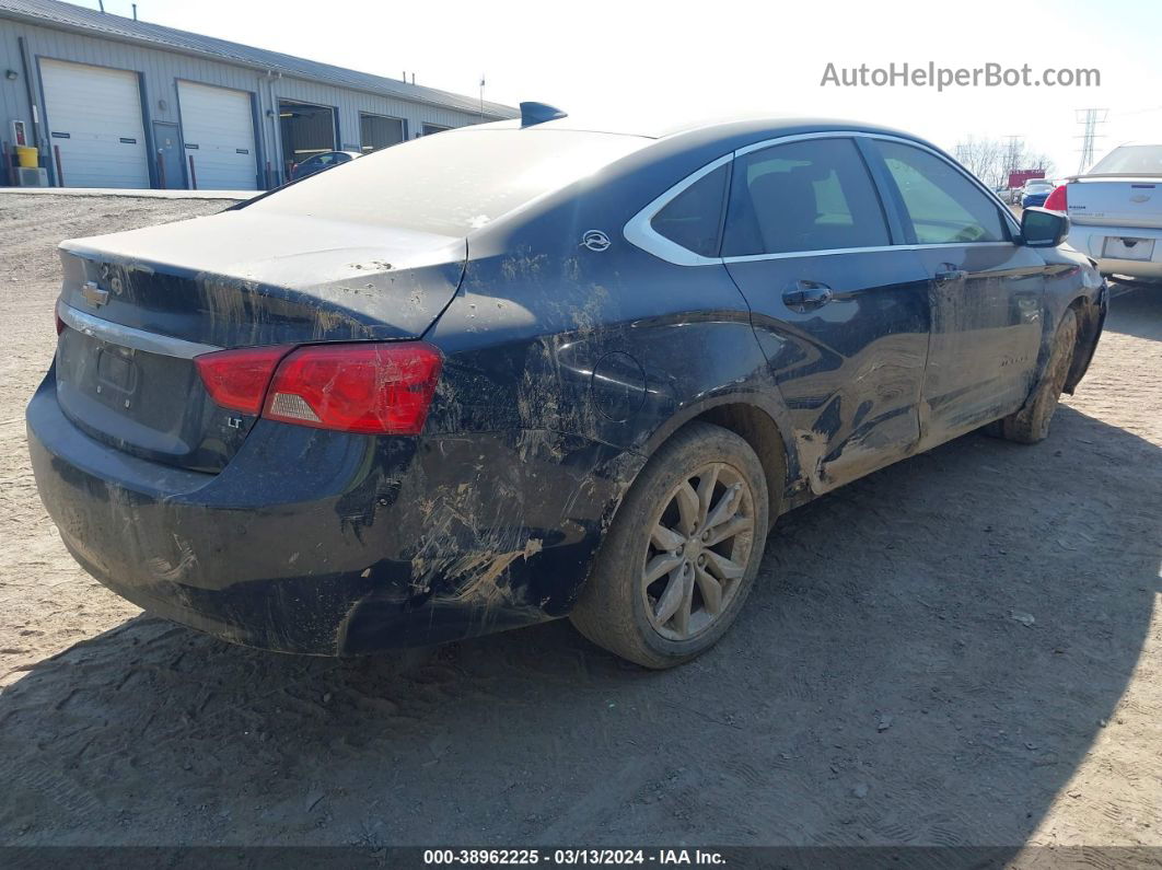 2017 Chevrolet Impala Lt Dark Blue vin: 1G1105SA8HU159692