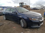 2016 Chevrolet Impala Lt Синий vin: 1G1105SA9GU136050