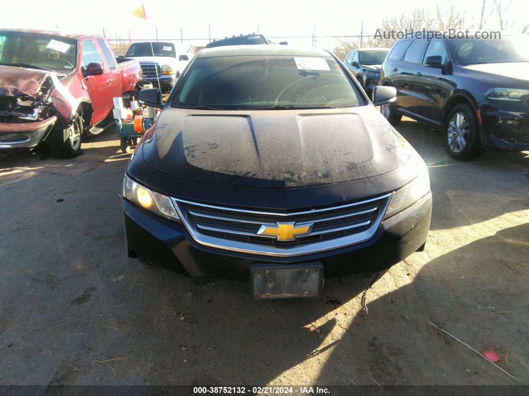 2017 Chevrolet Impala 1lt Black vin: 1G1105SAXHU153327