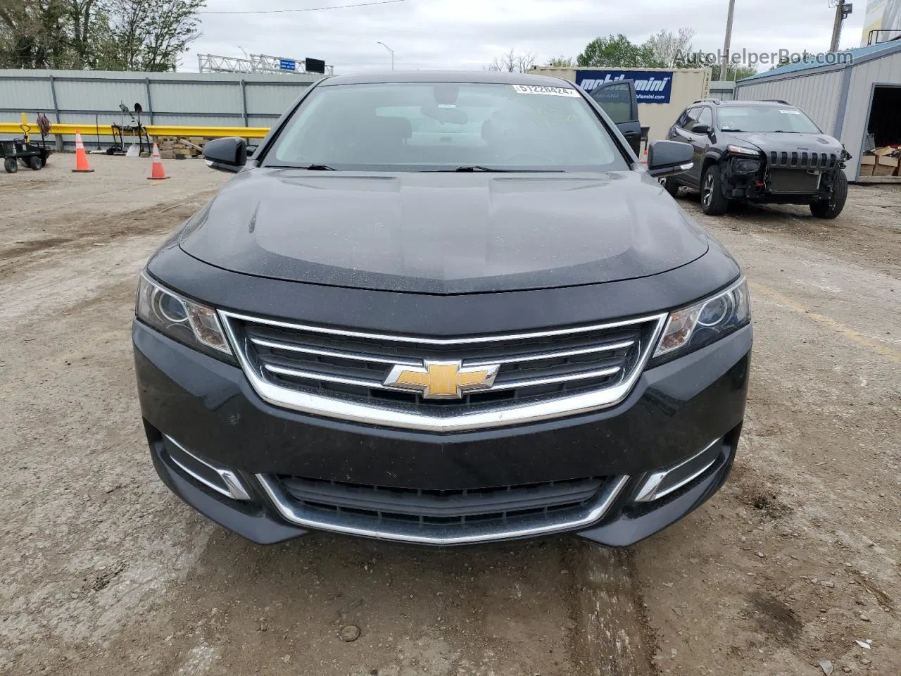 2017 Chevrolet Impala Lt Black vin: 1G1105SAXHU164411