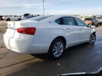 2016 Chevrolet Impala Lt White vin: 1G1115S30GU163426