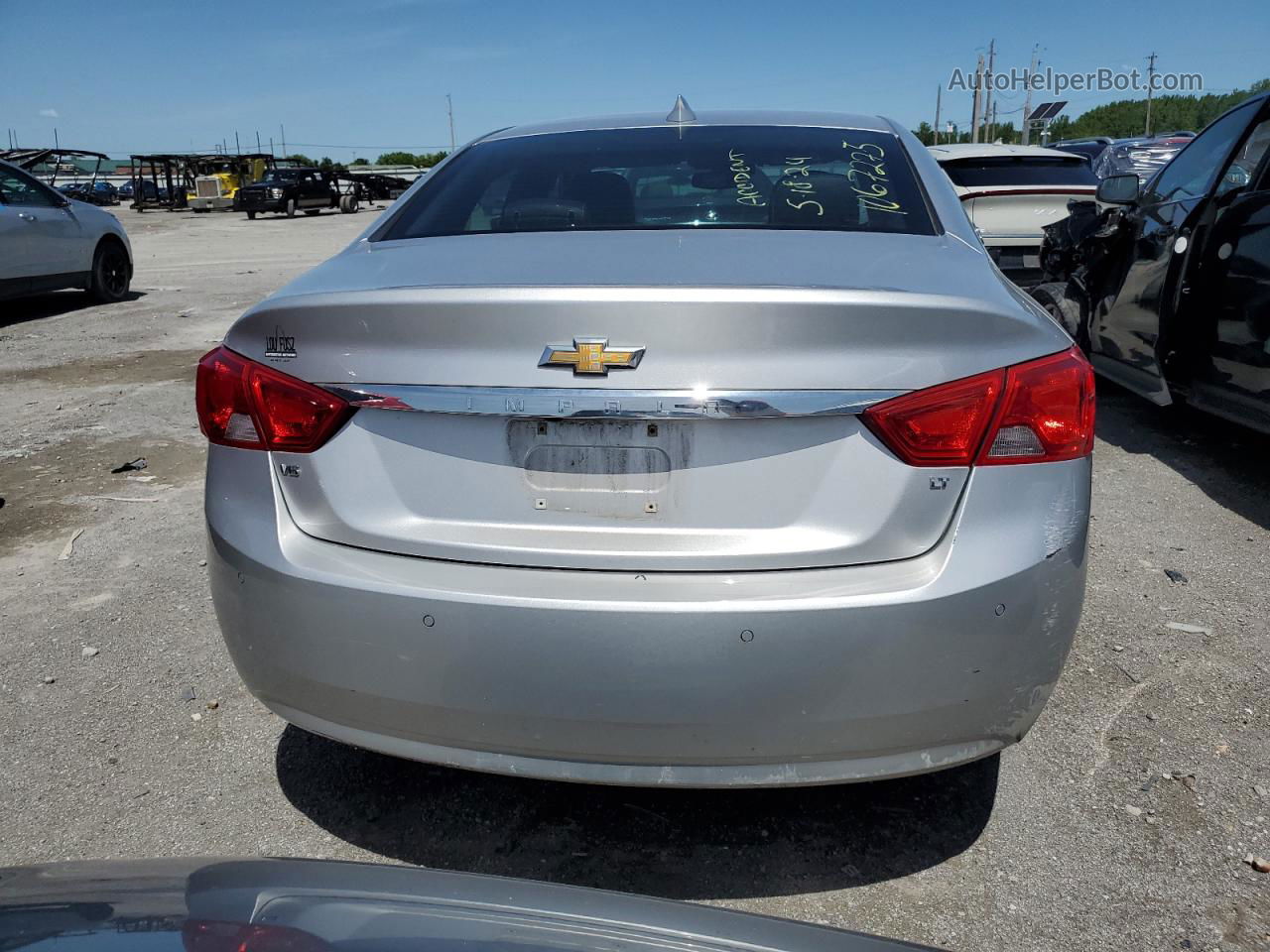 2016 Chevrolet Impala Lt Серебряный vin: 1G1115S32GU158549