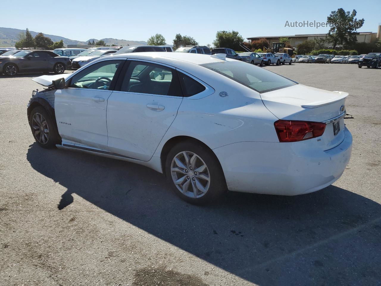 2016 Chevrolet Impala Lt White vin: 1G1115S35GU163681