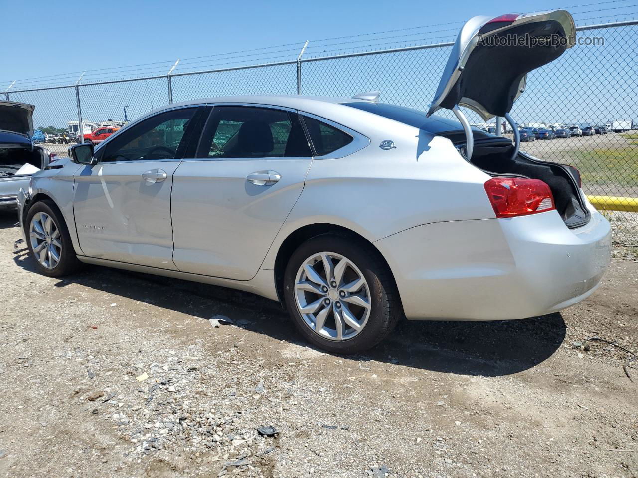 2016 Chevrolet Impala Lt Silver vin: 1G1115S3XGU156953