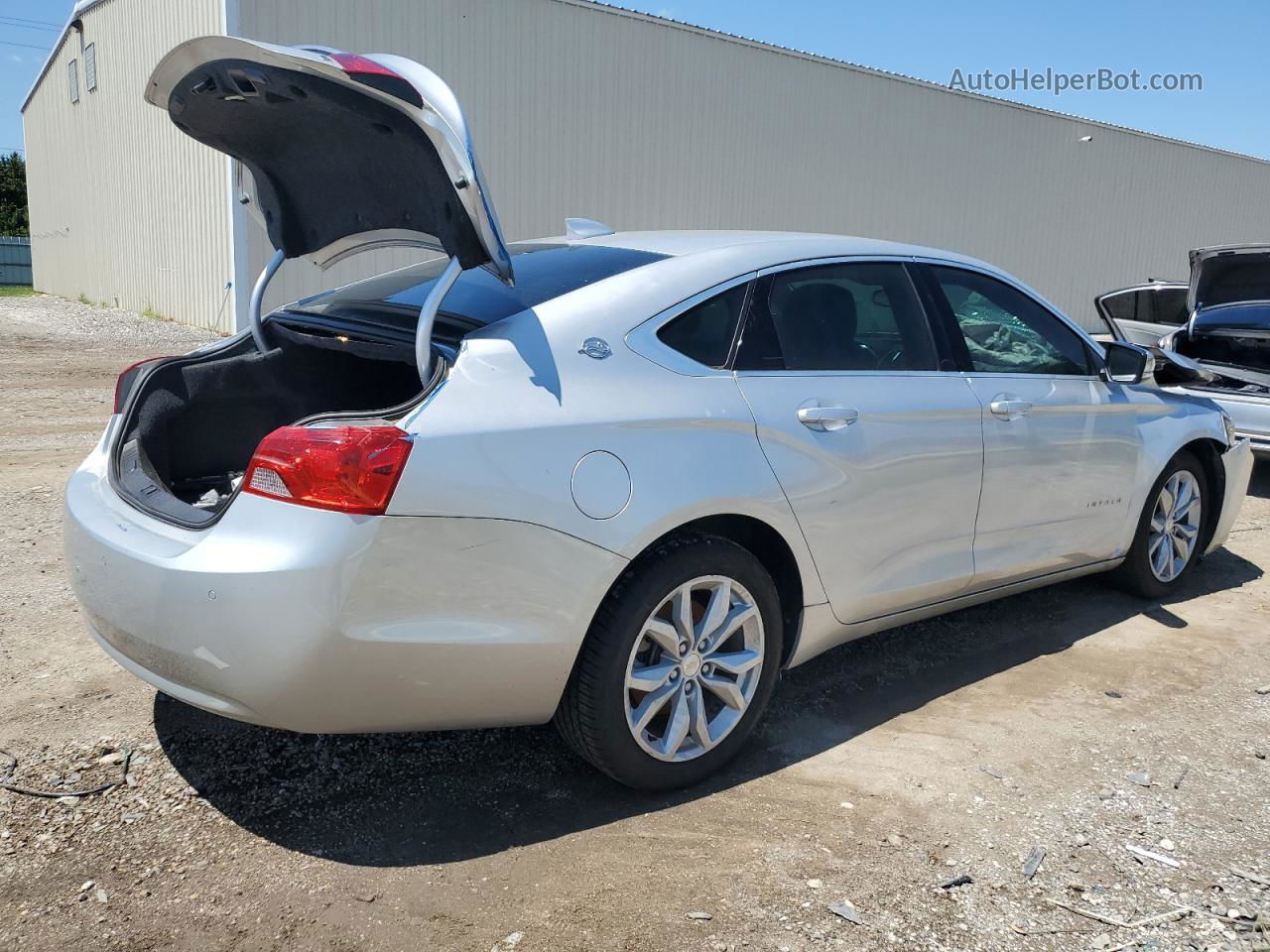 2016 Chevrolet Impala Lt Silver vin: 1G1115S3XGU156953